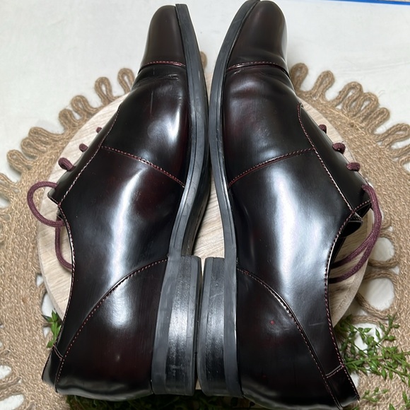 CLARKS Tilmont Top Ivy Oxford Lace Up Shoe Women 8.5M Classic Dark Academia - Picture 5 of 8